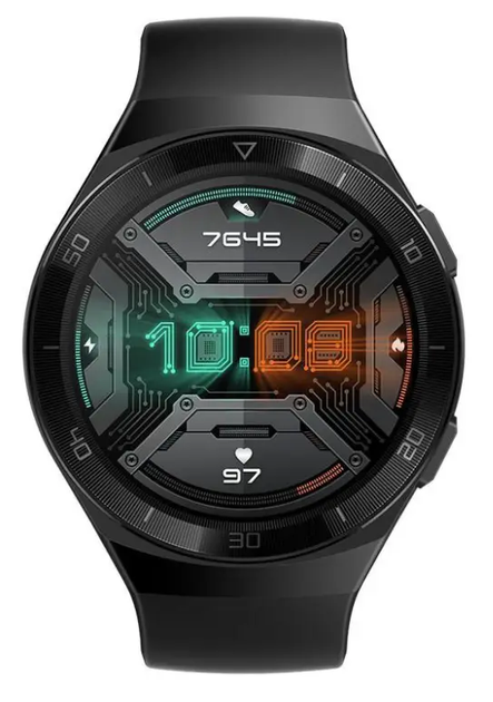 Смарт-годинник Huawei Watch GT 2e 46 мм / GPS / Bluetooth 5.1 / Вологозахист 5 АТМ / До 14 днів роботи / Прийом дзвінків / Graphite Black (HCT-B19) Б/В - зображення 3