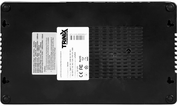 ИБП для роутера TriniX TRX-MUPS-48100 Type-C LiFePo4 4*6000mAh (42-00172) - изображение 10