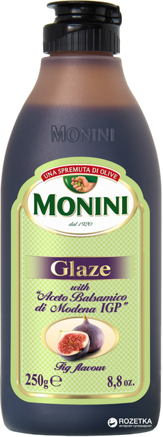 Соус бальзамическая глазурь со вкусом инжира Monini 250 мл ...