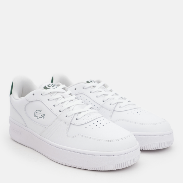 Чоловічі кросівки Lacoste L001 748SMA0018-1R5 42 (T8) 26.5 см Wht/Dk Grn (5059862387311) - зображення 3