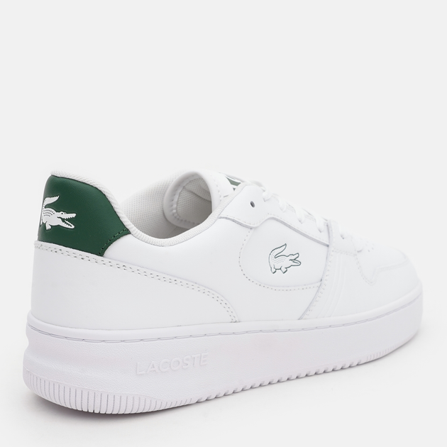 Чоловічі кросівки Lacoste L001 748SMA0018-1R5 42 (T8) 26.5 см Wht/Dk Grn (5059862387311) - зображення 5