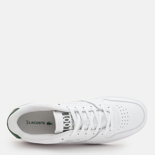 Чоловічі кросівки Lacoste L001 748SMA0018-1R5 42 (T8) 26.5 см Wht/Dk Grn (5059862387311) - зображення 6