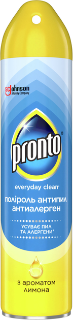 Аэрозоль для мебели Pronto Антипыль и антиаллерген 250 мл ...