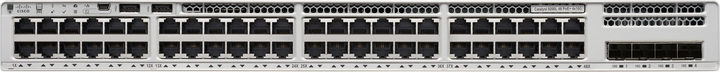 Switch Cisco Catalyst 9200L 48-port partial PoE+ 4x10G uplink, Network Essentials (C9200L-48PL-4X-E) - obraz 1