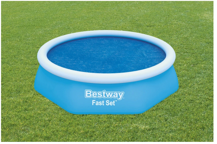 Накриття для сонячного басейну Bestway Fast Set 244 см / 8 FT 210 см (6941607354612) - зображення 4