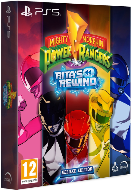 Гра PS5 Mighty Morphin Power Rangers: Rita's Rewind Deluxe Edition (Blu-Ray диск) (5056635613097) - зображення 2