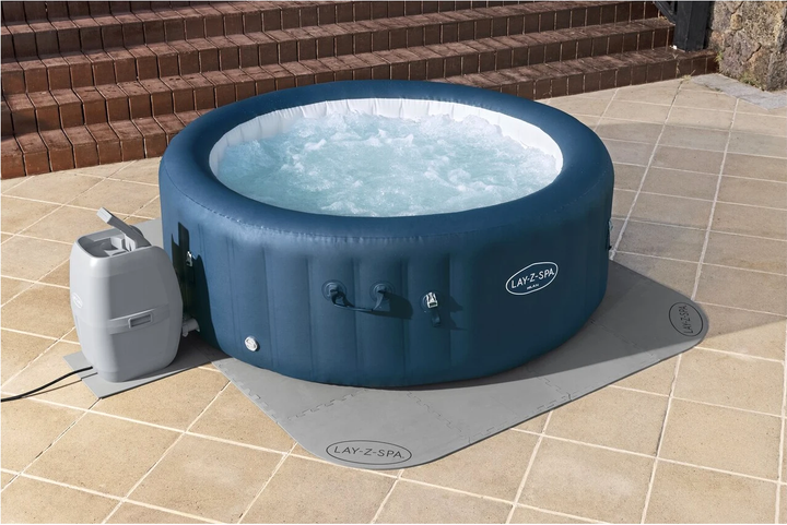 Захисний килимок під джакузі Bestway Lay-Z-Spa пазл + килимок для насоса 25 шт (6941607344361) - зображення 3