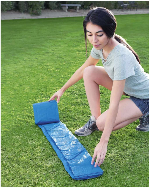 Mata pod basen ogrodowy Bestway Ground Cloth 244 cm/8 FT 274 x 274 cm (6941607354520) - obraz 5