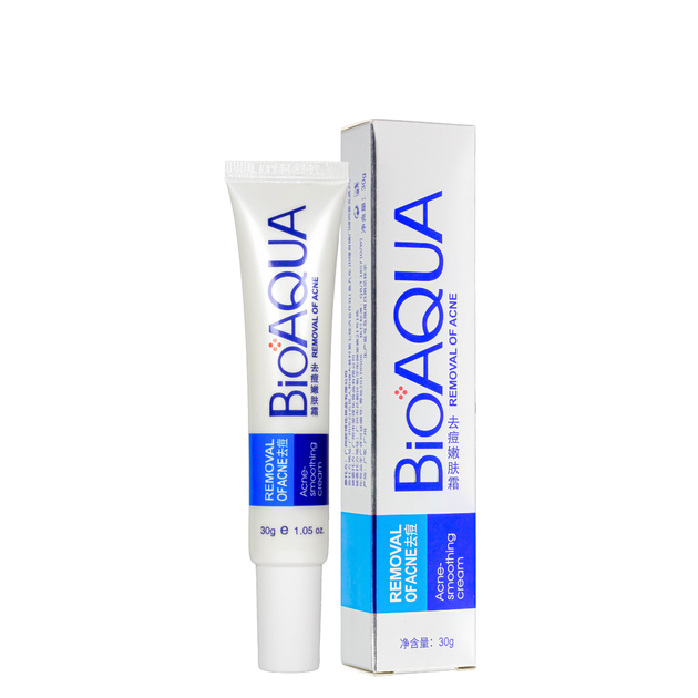 Крем для лица анти акне от прыщей Bioaqua Removal Of Acne BQY0719 - Фото 1 Крем для лица анти акне от прыщей Bioaqua Removal Of Acne BQY0719 - изображение 1
