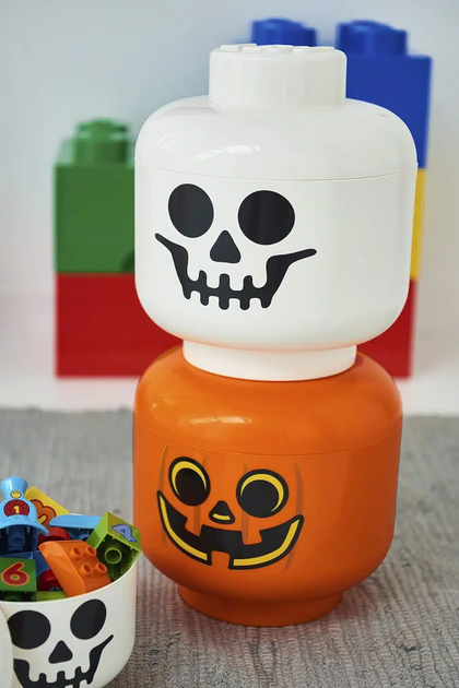 Контейнер для зберігання LEGO Storage Head S Pumkin (40320809) - зображення 5