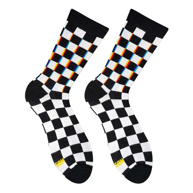 Носки NOSKAR Trippy Checks 41-46 - Фото 1 Носки NOSKAR Trippy Checks 41-46 - изображение 1
