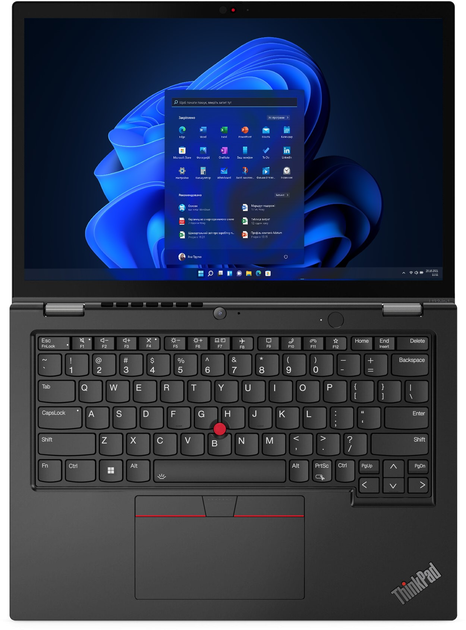 Laptop Lenovo ThinkPad L13 2-in-1 Gen 5 (21LM001HPB) Thunder Black - obraz 4