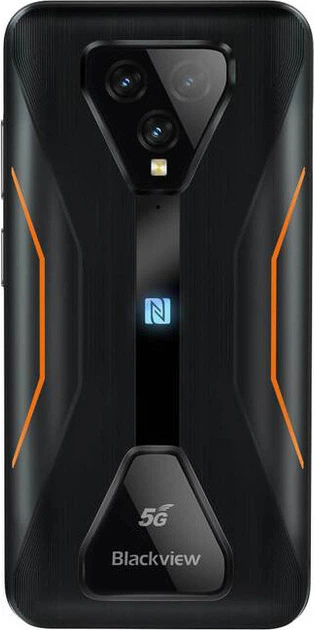 Смартфон 6.36" Blackview BL5000 8/128GB 5G 2-SIM NFC 16/16Мп 8 ядер Android 11 Orange b1 - зображення 3