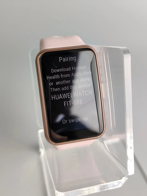 Смарт-часы Huawei Watch Fit 46mm / GPS / Bluetooth 5.0 / До 10 дней работы / Lite OS / Sakura Pink (TIA-B09) Б/В - изображение 8