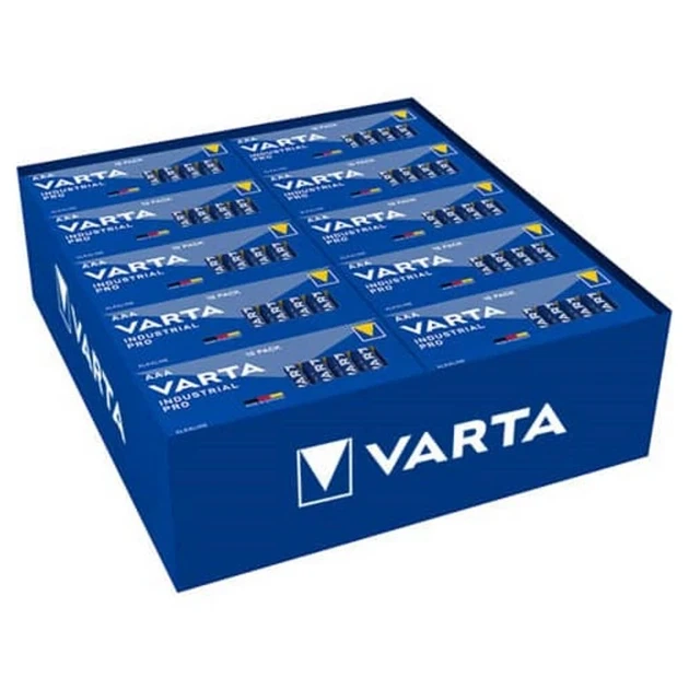 Батарейка Varta Industrial PRO 10 штук, AA, LR6, лужна, пальчикова - Фото 5 Батарейка Varta Industrial PRO 10 штук, AA, LR6, лужна, пальчикова - зображення 5