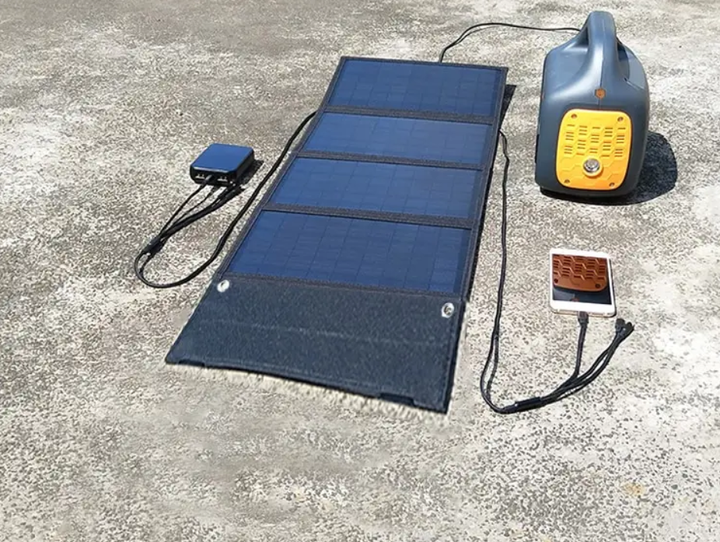 Складная солнечная панель PowerMe PRO Solar Charger 50W - изображение 2