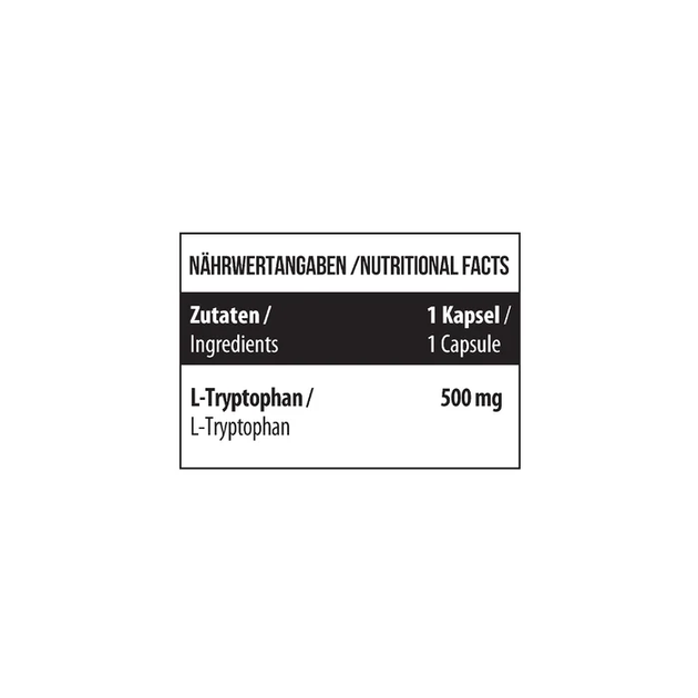 MST® L-Tryptophan Триптофан 500 мг - 120 капсул (4260641165001) - зображення 2
