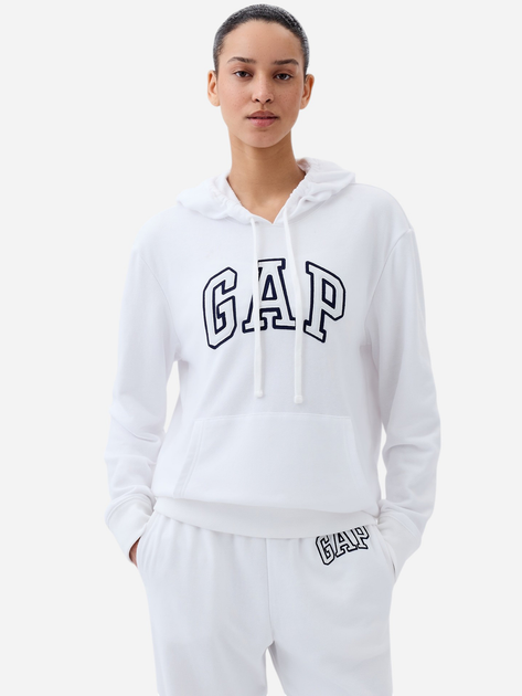 Худі жіноче GAP 870537-01 XL Біле (1200132690998) - зображення 1