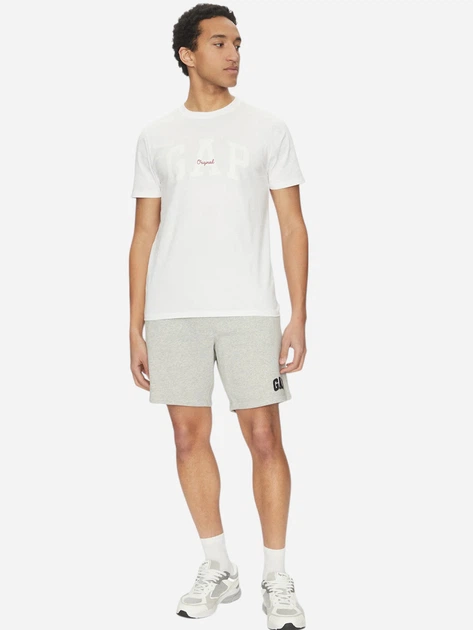 Spodenki męskie bawełniane GAP 866651-02 M Szare - obraz 3