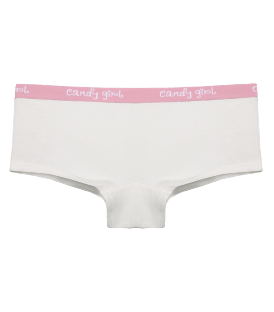 Підліткові труси шортики з принтом Candy Girl для дівчинки - Donella - 5771PD7 - 146-152 см - Молочний - Фото 1 Підліткові труси шортики з принтом Candy Girl для дівчинки - Donella - 5771PD7 - 146-152 см - Молочний - зображення 1