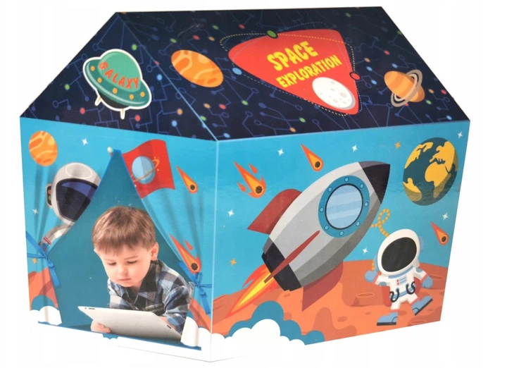 Дитячий намет Madej Ракета 95 x 70 x 104 см 06584 (5908287006584) - зображення 2