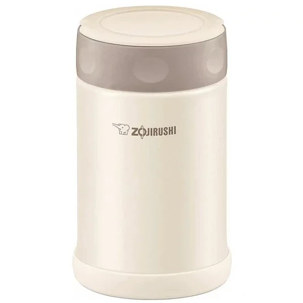 Японский пищевой термос для еды, термоконтейнер 0,75 л Zojirushi SW-FCE75CC кремовый с широким горлом, 1678.04.57 - изображение 6