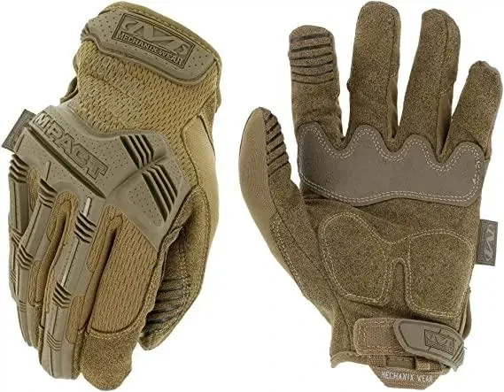 Военные тактические перчатки усиленные армейские цельные Mechanix M-Pact Coyote, цвет Койот, 852456951-M - изображение 9