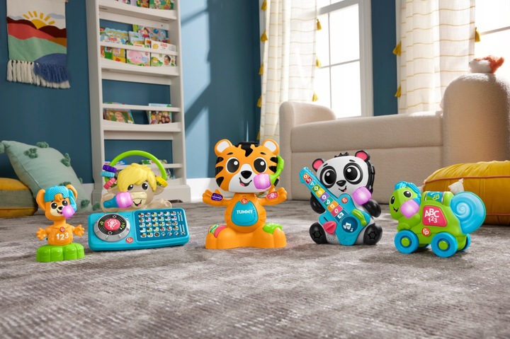 Інтеактивна іграшка для малюків Fisher-Price Link Squad Хамелеон Color Expert (0194735250035) - зображення 10