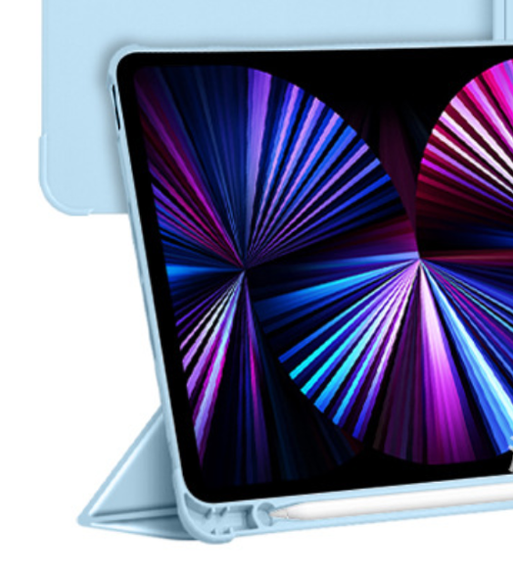 Чехол-книжка CDK для Apple iPad 11" A16 2025 | Экокожа силикон Corner Smart Case Стилус (015522) (white ice) - Фото 3 Чехол-книжка CDK для Apple iPad 11" A16 2025 | Экокожа силикон Corner Smart Case Стилус (015522) (white ice) - изображение 3