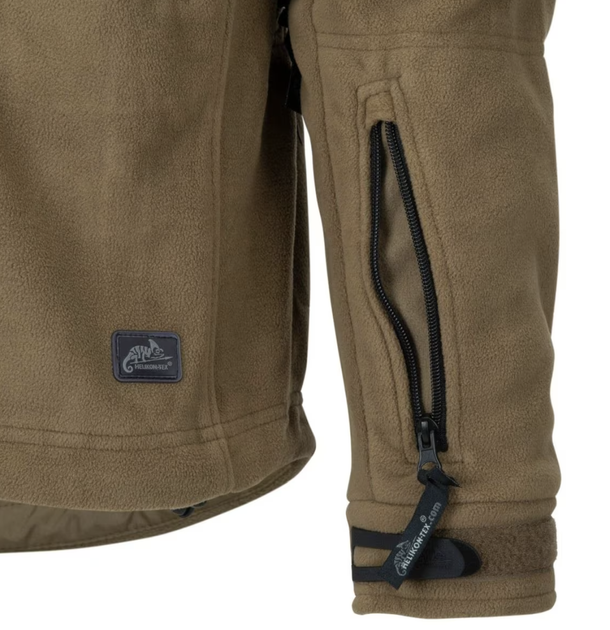 Куртка флисовая Helikon-Tex Patriot Double Fleece Coyote M - изображение 8