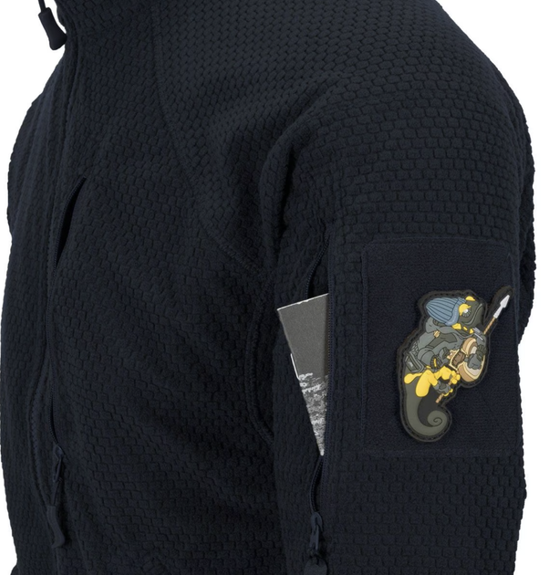 Кофта флісова Helikon Alpha Tactical Navy Blue синій XL - зображення 5