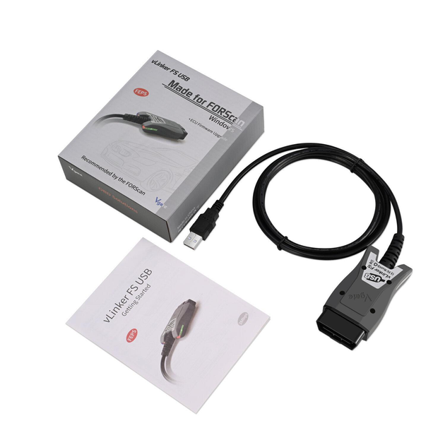 Автосканер Vgate vLinker FS для Forscan (Ford, Mazda) - изображение 2