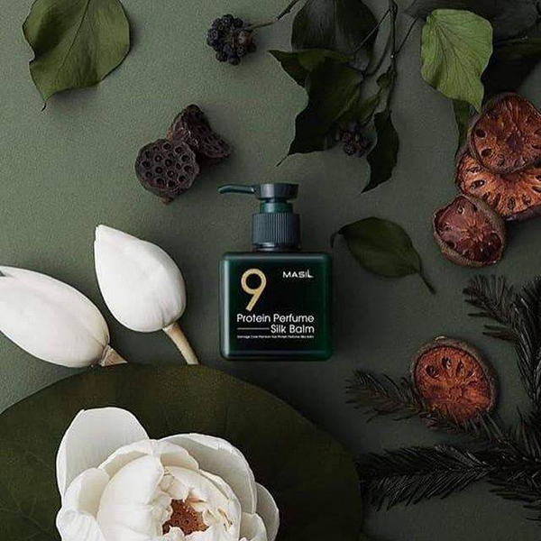 Несмываемый бальзам Masil Protein Perfume Silk Balm с протеинами для укладки волос 180 мл - изображение 3