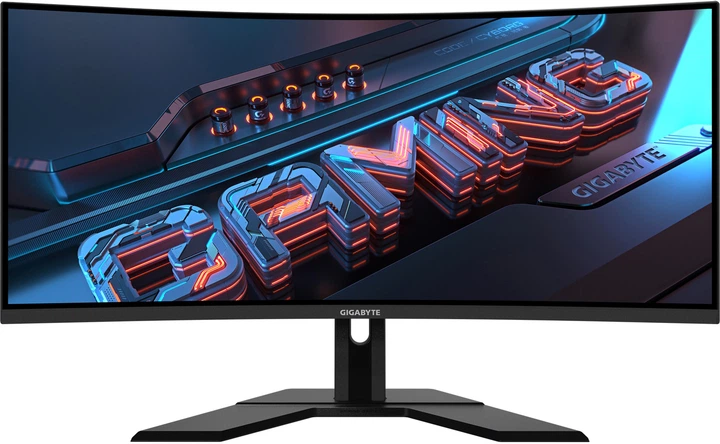 Monitor 34" Gigabyte G34WQCP Gaming Monitor (G34WQCP EK) - Zdjęcie 1 Monitor 34" Gigabyte G34WQCP Gaming Monitor (G34WQCP EK) - obraz 1