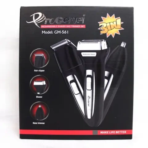 Набір для стрижки 3в1 Gemei GM 595 Hair Trimmer - зображення 2