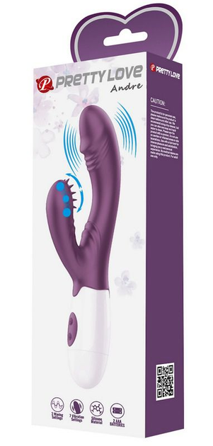 Вибратор Baile Pretty Love Andre Vibrator цвет сиреневый (18637009000000000) - изображение 9