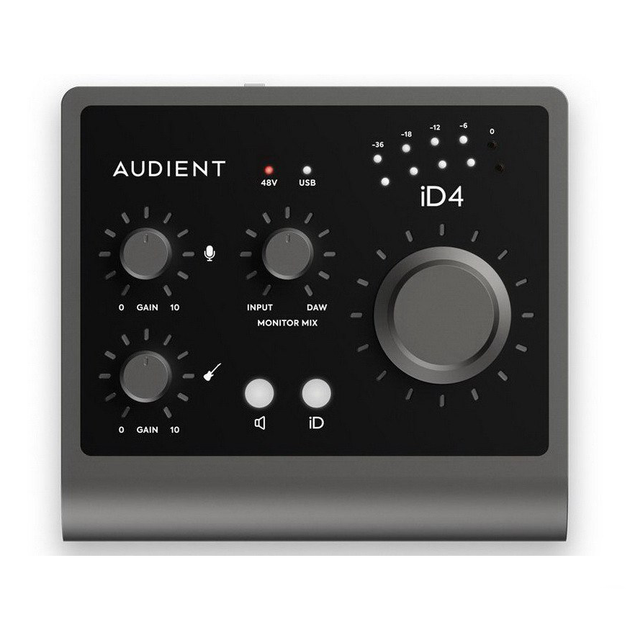 Аудіоінтерфейс / звукова карта Audient ID4 mk2 - Фото 1 Аудіоінтерфейс / звукова карта Audient ID4 mk2 - изображение 1