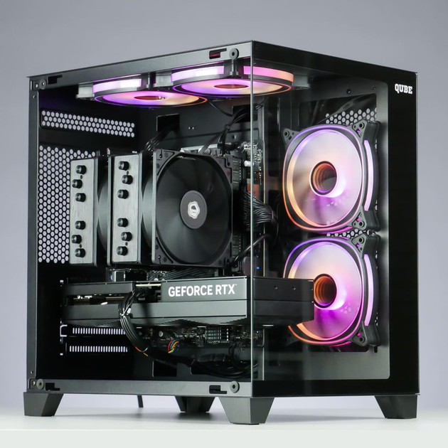 Компьютер Digitalfury R5 Ryzen 5 5600/32Gb DDR4/RTX 4060 8Gb/1Tb SSD M2 ...