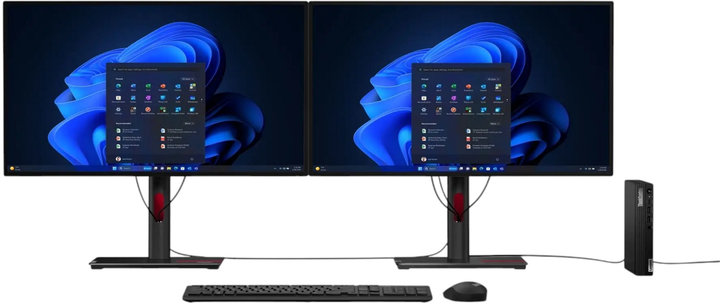 Комп'ютер Lenovo ThinkCentre M75q G5 (12RQ0017PB) Black - зображення 10