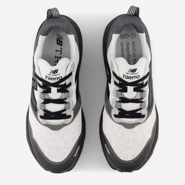 Чоловічі кросівки для бігу New Balance Hierro V9 MTHIERK9 40 (7US) 25 см Чорно-білі (197967686399) - Фото 5 Чоловічі кросівки для бігу New Balance Hierro V9 MTHIERK9 40 (7US) 25 см Чорно-білі (197967686399) - зображення 5