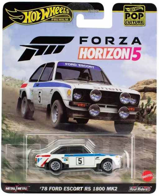 Машинка Hot Wheels Pop Culture 78 Ford Escort RS 1800 MK2 1:64 (194735100163) - зображення 1