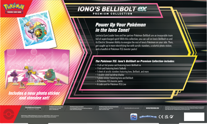 Gra karciana Pokémon TCG: Iono’s Bellibolt ex Premium Collection (196214109315) - obraz 3