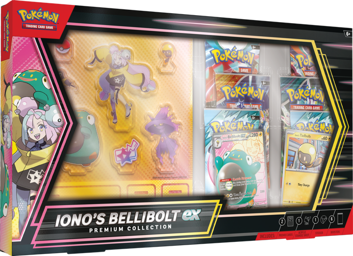 Gra karciana Pokémon TCG: Iono’s Bellibolt ex Premium Collection (196214109315) - obraz 5