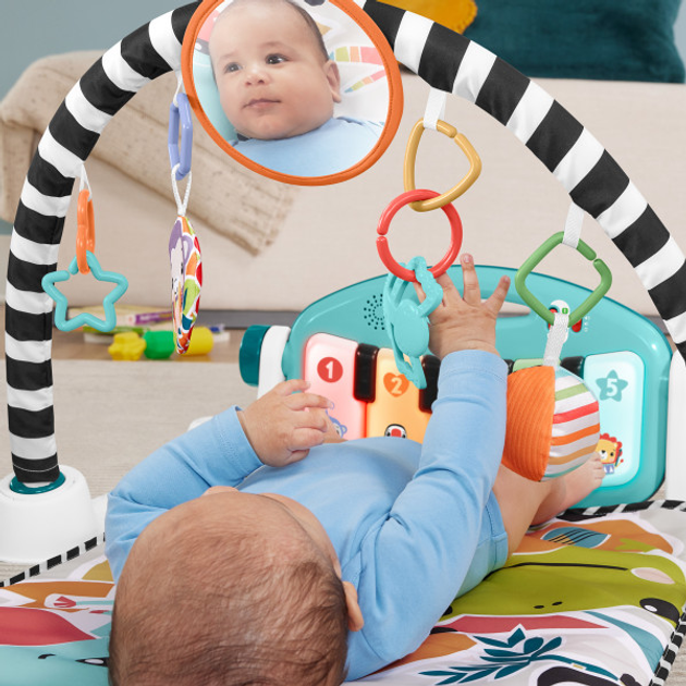 Mata interaktywna Fisher-Price Palestrina Baby Piano Smart Stages HWY53 (0194735224050) - obraz 7
