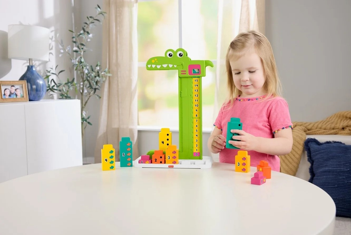 Іграшка для науки лічби Fisher-Price Алігатор JCT13 (0194735275618) - зображення 8