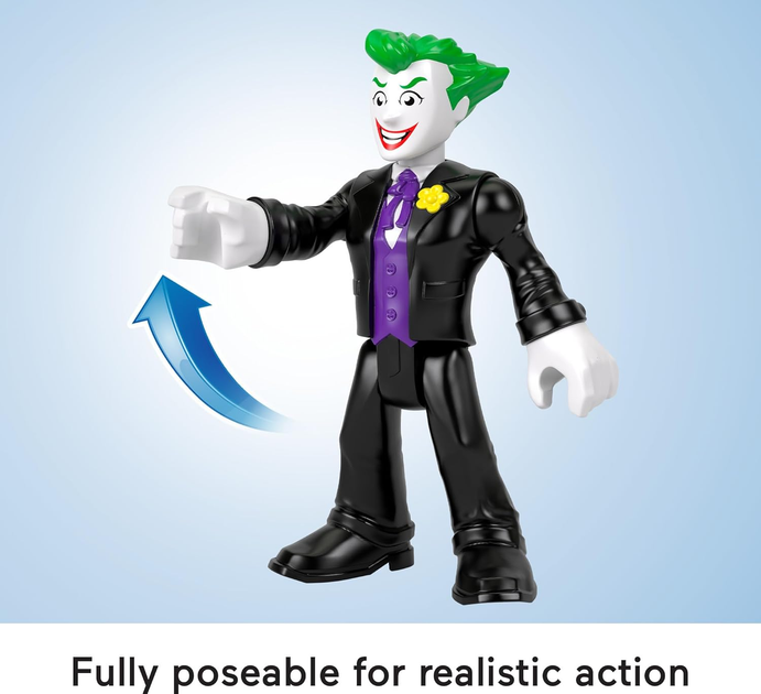 Фігурка Fisher Price Imaginext DC Super Friends Joker XL 25 см HXH35 (0194735229956) - зображення 4
