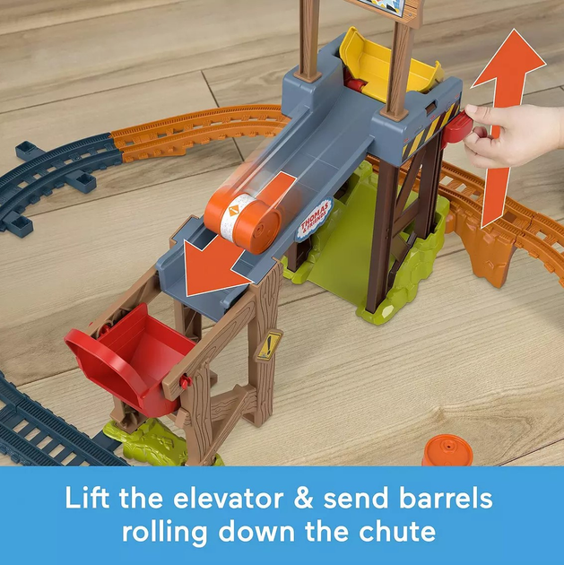 Ігровий набір Fisher-Price Thomas & Friends Diesel's Lift & Load Construction Set JBW20 (0194735265626) - зображення 6