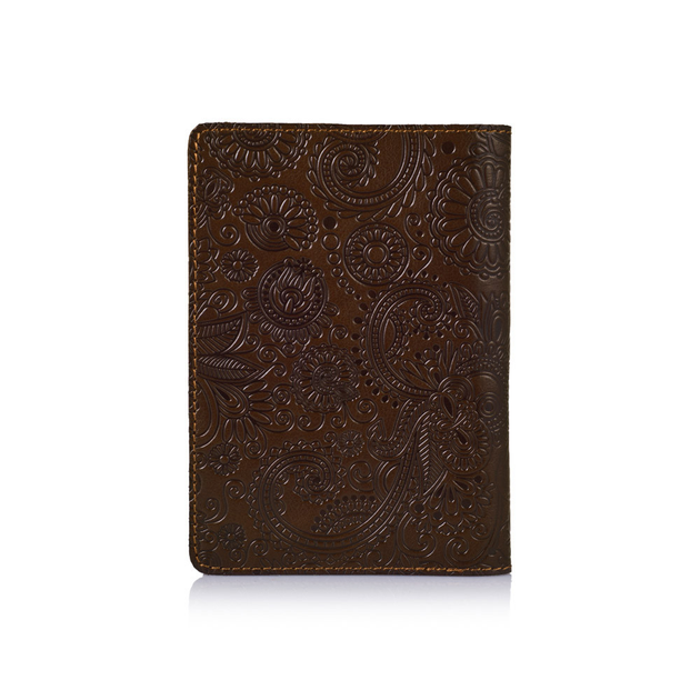 Обложка для паспорта HiArt PC-01-C18-0840-T005 Crystal Brown "Mehendi Art" - изображение 2