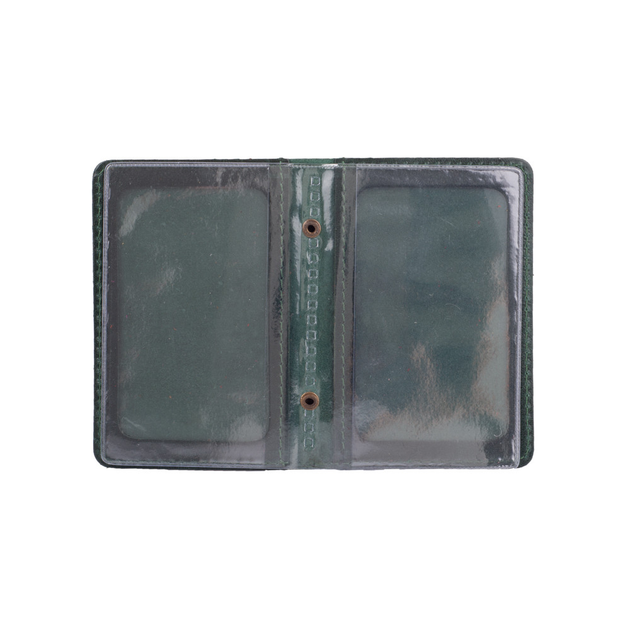 Обложка-органайзер для документов ( ID паспорта ) / карт Hi Art AD-03-C19-5406-000 Crystal Green - изображение 5