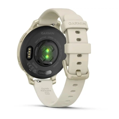 Смарт-часы Garmin Lily 2 Active, Lunar Gold/Bone, Silicone, (010-02891-00) - изображение 6